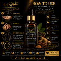 Sultaan-e-Hayat Mushtari Oil (30ml)