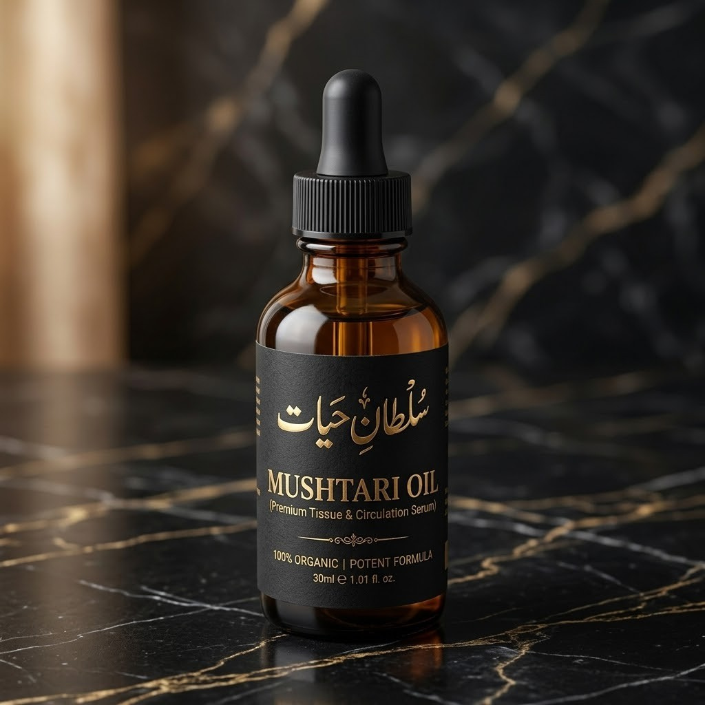 Sultaan-e-Hayat: Mushtari Oil – Premium Tissue & Circulation Serum (30ml)