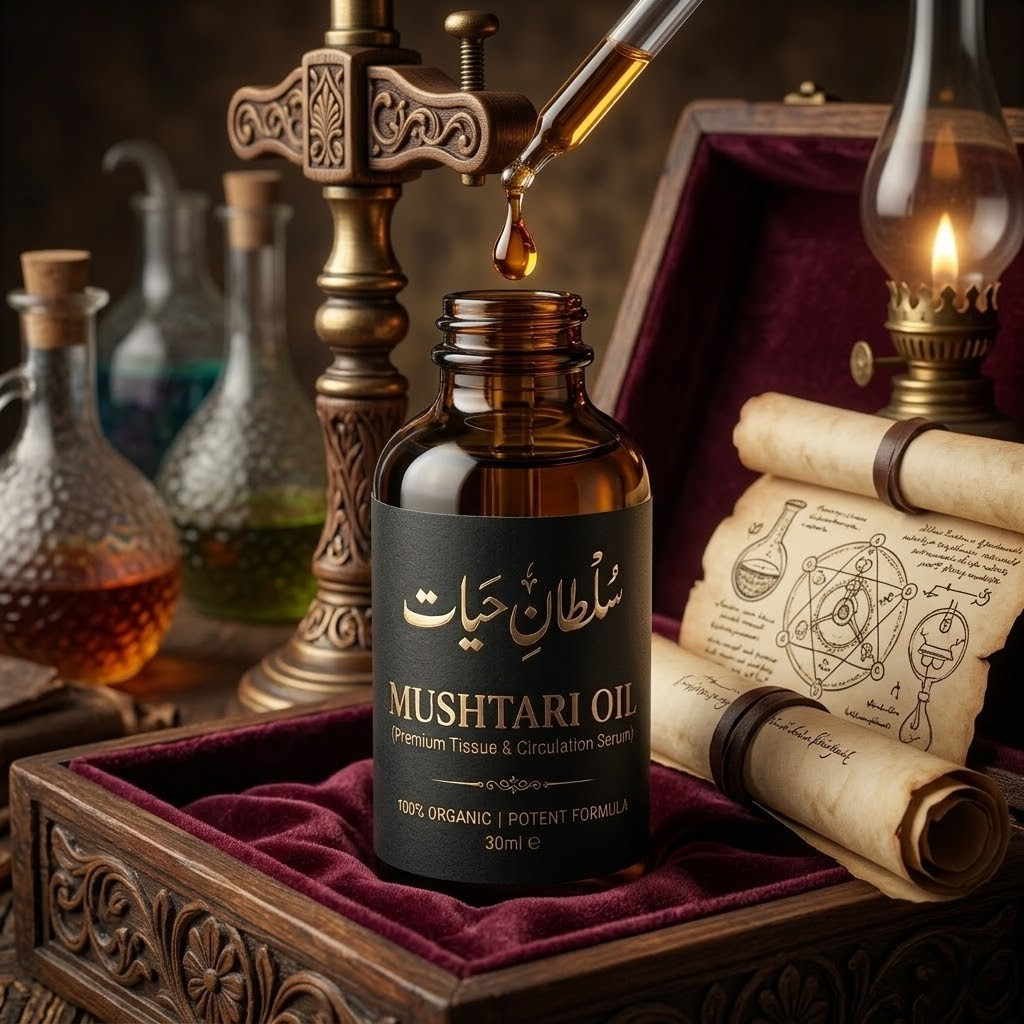 Sultaan-e-Hayat: Mushtari Oil – Premium Tissue & Circulation Serum (30ml)